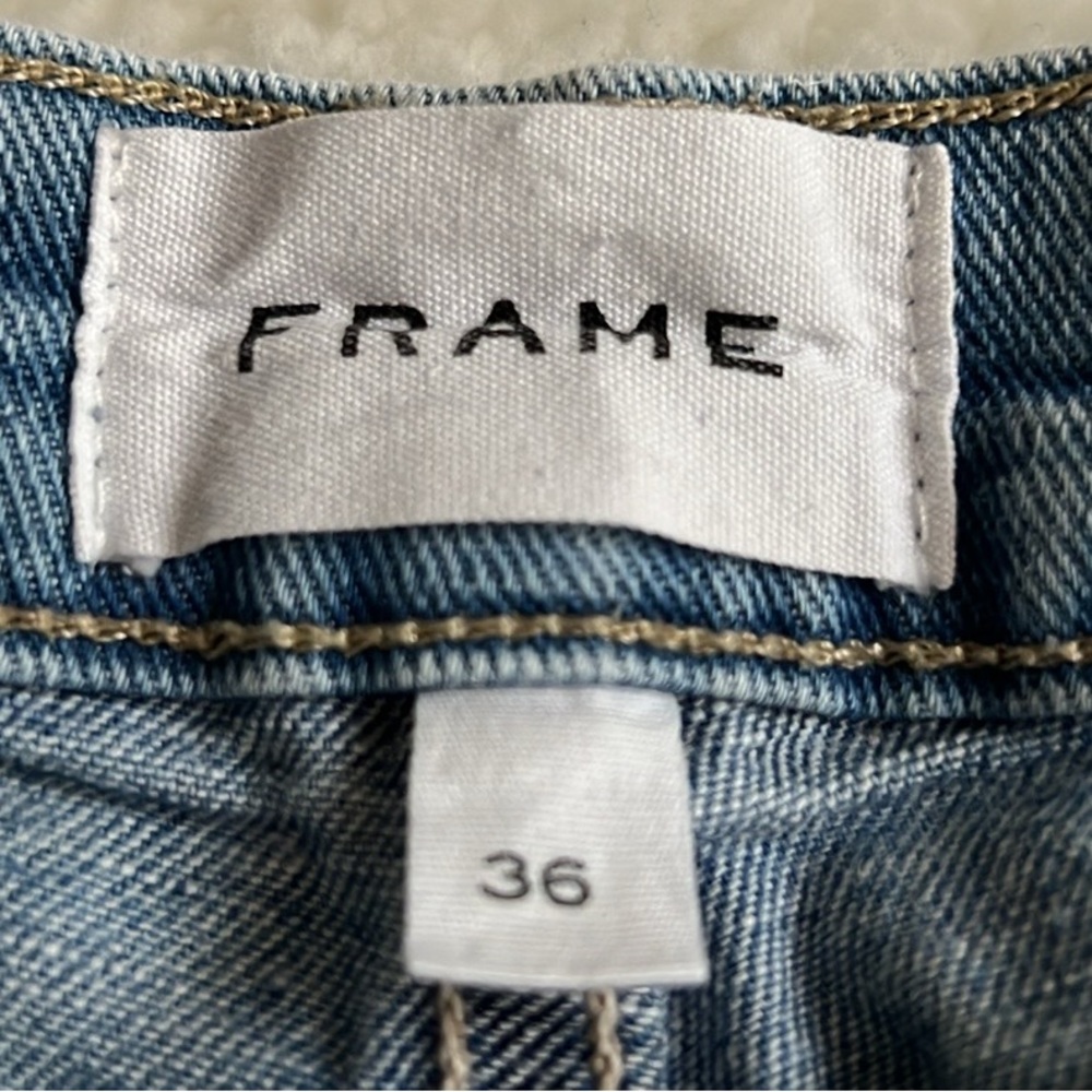 Frame L’ Homme Jeans Men 36 blue wash 
Slim Straight Leg